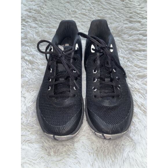 Under Armour women's sz. 8.5 high top basketball sneakers. Great pair & conditio - Picture 2 of 11